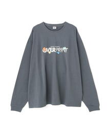 【新品・未使用】over print XL 長袖カットソー ロンT 新品・未使用】over print XL 長袖カットソー ロンT