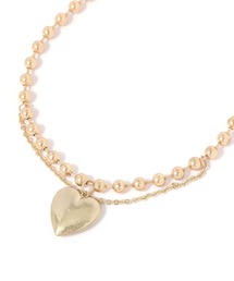GLOBAL WORK | ハートネックレス/592931(ネックレス)