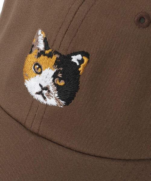 SHOO・LA・RUE（シューラルー）の「アニマル刺繍キャップ（キャップ・レディース・ベージュ/ダークブラウン/ブラック・00）」の9枚目の写真
