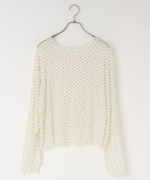 LOWRYS FARM | フラワーレースプルオーバーＬＳ　603101(Tシャツ/カットソー)