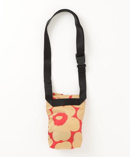 『ネコポス対応(1点まで)』[あす着] マリメッコ marimekko ショルダーバッグ レディース Neat Phonepocket Piirto Unikko Shoulder bag セール】Unikko / Neat Phone Pocket shoulder bag（ショルダーバッグ
