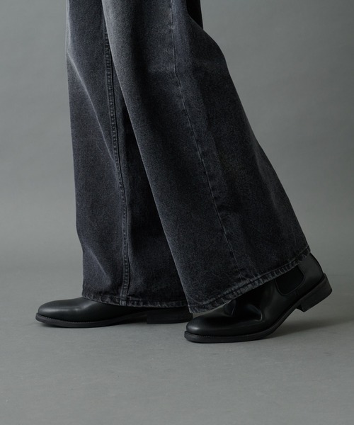 COLONY 2139（コロニートゥーワンスリーナイン）の「サイドゴアブーツ（ブーツ・メンズ・ブラック・MEDIUM/LARGE/SMALL）」の4枚目の写真