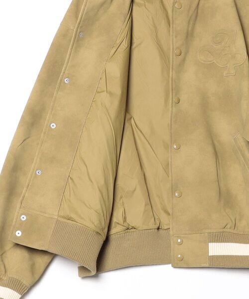 AAPE BY A BATHING APE(エーエイプバイアベイシングエイプ)の「AAPE VARSITY JACKET(その他アウター・メンズ・アイボリー/カーキ・LARGE/MEDIUM/X-LARGE/SMALL)」の12枚目の写真