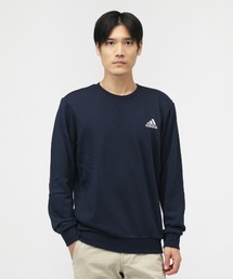 アディダス adidas エッセンシャルズ エンブロイダード スモール ロゴ スウェットシャツ