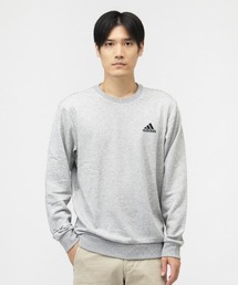 アディダス adidas エッセンシャルズ エンブロイダード スモール ロゴ スウェットシャツ