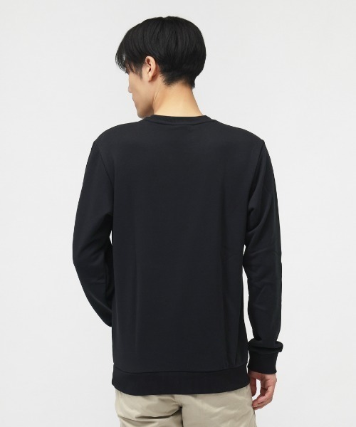 adidas(アディダス)の「アディダス adidas エッセンシャルズ エンブロイダード スモール ロゴ スウェットシャツ(スウェット・メンズ・ブラック/ネイビー/グレー・S/M/L/LL/3L)」の10枚目の写真
