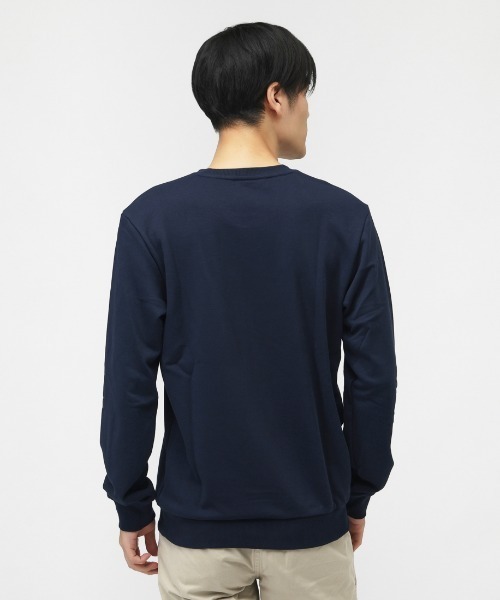 adidas(アディダス)の「アディダス adidas エッセンシャルズ エンブロイダード スモール ロゴ スウェットシャツ(スウェット・メンズ・ブラック/ネイビー/グレー・S/M/L/LL/3L)」の5枚目の写真