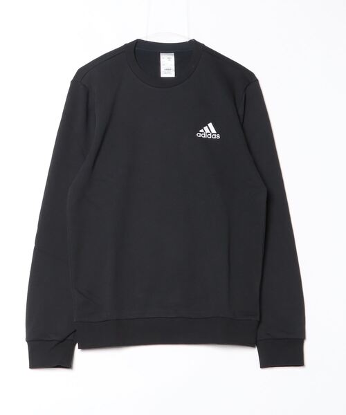 adidas(アディダス)の「アディダス adidas エッセンシャルズ エンブロイダード スモール ロゴ スウェットシャツ(スウェット・メンズ・ブラック/ネイビー/グレー・S/M/L/LL/3L)」の13枚目の写真