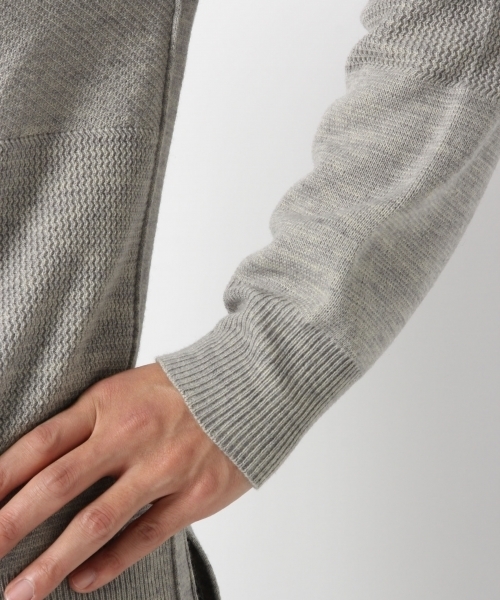 GLOBAL WORK(グローバルワーク)の「12ゲージストラクチャーMIXプルオーバー2/709288(ニット/セーター・メンズ・ホワイト/カーキ/グレー/ネイビー・SMALL/LARGE/X-LARGE/MEDIUM)」の10枚目の写真