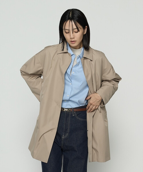 COMME CA(コムサ)の「マルチプルーフタフタ ダウンライナー付きコート(その他アウター・レディース・ベージュ/ブラック・9号/11号)」の21枚目の写真