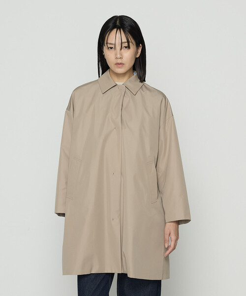 COMME CA(コムサ)の「マルチプルーフタフタ ダウンライナー付きコート(その他アウター・レディース・ベージュ/ブラック・9号/11号)」の22枚目の写真