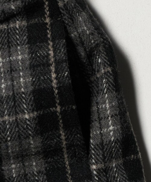 green label relaxing（グリーンレーベルリラクシング）の「チェック ラップキュロット（ブラック） / キッズ  100cm-160cm（その他パンツ・キッズ・ブラック・150cm/120cm/130cm/140cm/100cm/160cm/110cm）」の15枚目の写真