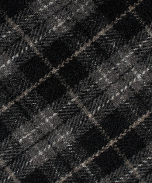 green label relaxing（グリーンレーベルリラクシング）の「チェック ラップキュロット（ブラック） / キッズ  100cm-160cm（その他パンツ・キッズ・ブラック・150cm/120cm/130cm/140cm/100cm/160cm/110cm）」の20枚目の写真