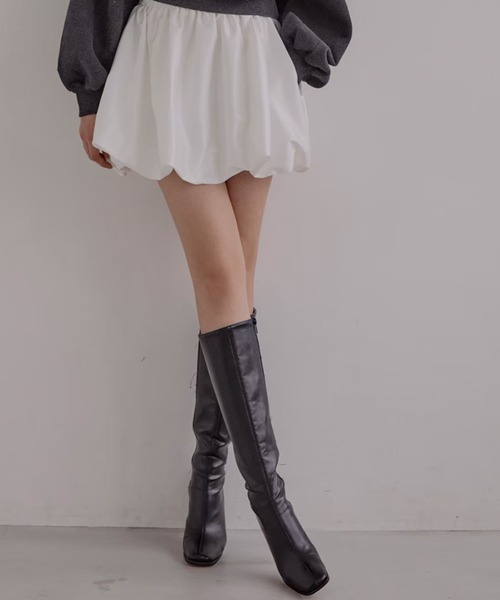 ACYM(アシーム)の「Betty skinny ロングブーツ(ブーツ・レディース・ブラック/ブラウン・SMALL/MEDIUM/LARGE/X-LARGE)」の13枚目の写真