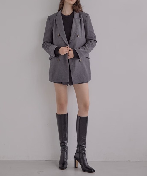 Betty skinny ロングブーツ（ブーツ）｜ACYM（アシーム）の