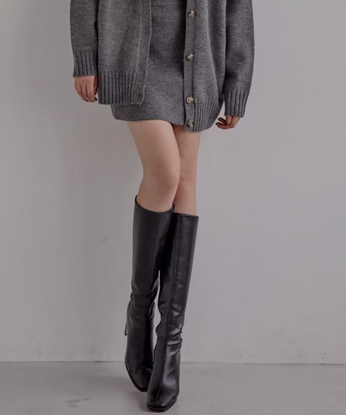 Betty skinny ロングブーツ（ブーツ）｜ACYM（アシーム）の