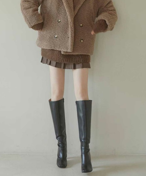 Betty skinny ロングブーツ（ブーツ）｜ACYM（アシーム）の