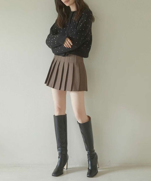 Betty skinny long ブーツ ブラウン ACYM 超美品 Best seller item】 Betty skinny ロングブーツ ¥19,800 （ブラウン