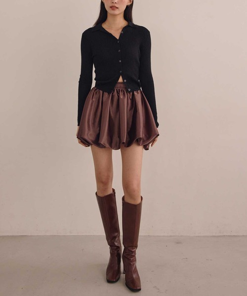 Betty skinny ロングブーツ（ブーツ）｜ACYM（アシーム）の