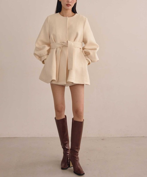 Betty skinny ロングブーツ（ブーツ）｜ACYM（アシーム）の