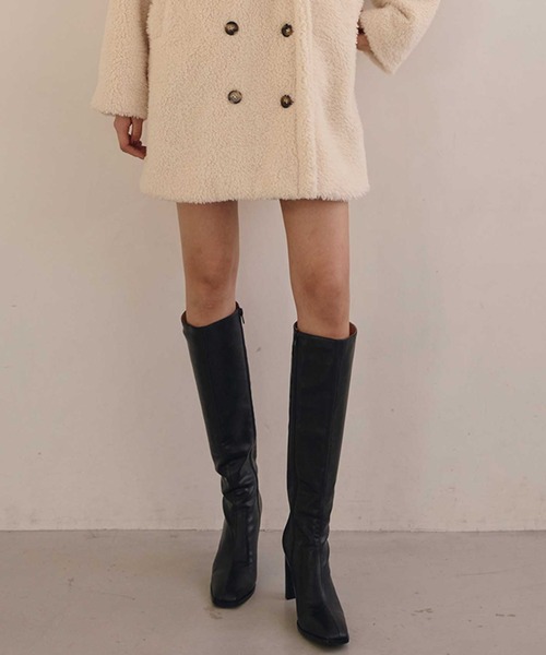 Betty skinny ロングブーツ（ブーツ）｜ACYM（アシーム）の