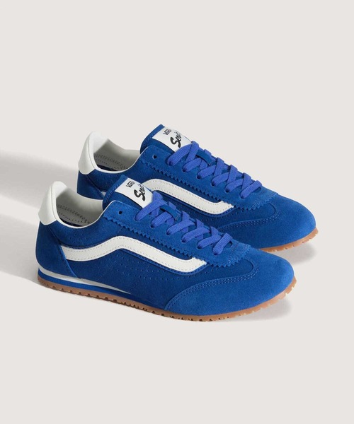 VANS（バンズ）の「スーパーロープロ / Super Lowpro SUEDE TRUE BLUE / VN000E897WM1（スニーカー・メンズ・ブルー・4.5/5/5.5/6/6.5/7/7.5/8/8.5/9/9.5/10/10.5/11/4/11.5/12）」の3枚目の写真