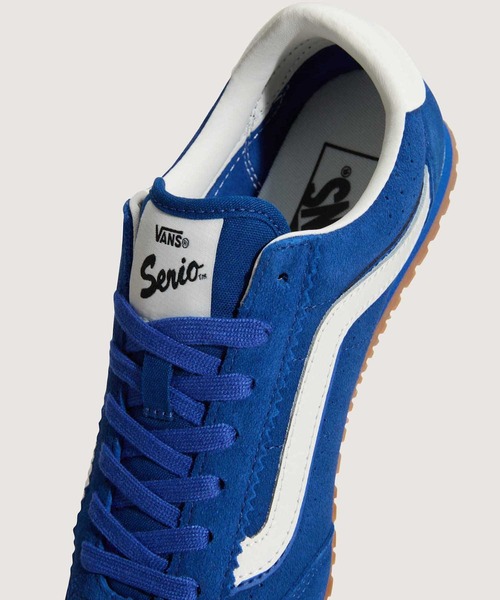VANS（バンズ）の「スーパーロープロ / Super Lowpro SUEDE TRUE BLUE / VN000E897WM1（スニーカー・メンズ・ブルー・4.5/5/5.5/6/6.5/7/7.5/8/8.5/9/9.5/10/10.5/11/4/11.5/12）」の6枚目の写真