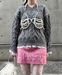 オーバーサイズニットセット