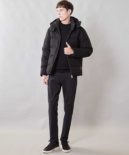 UNION STATION（ユニオンステーション）の「【THERMOLITE / サーモライト】カルゼウールライク中綿ブルゾン（ダウンジャケット/コート・メンズ・ライトグレー/ネイビー/ブラウン/ブラック・M/L/LL）」の5枚目の写真