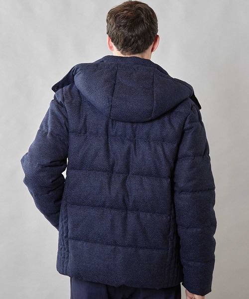 UNION STATION（ユニオンステーション）の「【THERMOLITE / サーモライト】カルゼウールライク中綿ブルゾン（ダウンジャケット/コート・メンズ・ライトグレー/ネイビー/ブラウン/ブラック・M/L/LL）」の8枚目の写真