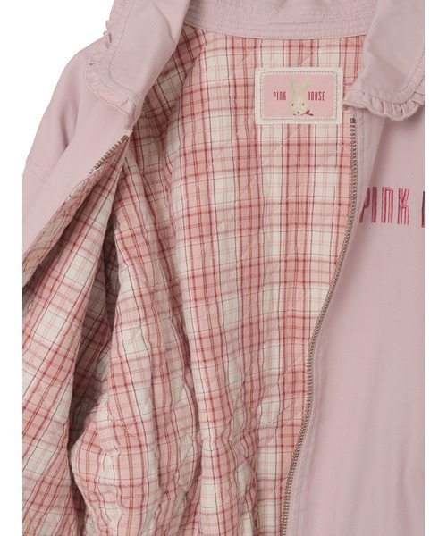 稀少☆限定1点限り★PINK HOUSE ピンクハウス ブルゾン バラ刺繍 バラ園うさぎ刺繍ブルゾン｜ピンクハウスオフィシャルオンライン