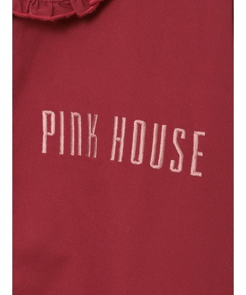 稀少☆限定1点限り★PINK HOUSE ピンクハウス ブルゾン バラ刺繍 バラ園うさぎ刺繍ブルゾン（ブルゾン）｜PINK HOUSE（ピンク