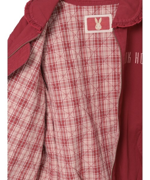 バラ園うさぎ刺繍ブルゾン（ブルゾン）｜PINK HOUSE（ピンクハウス）の