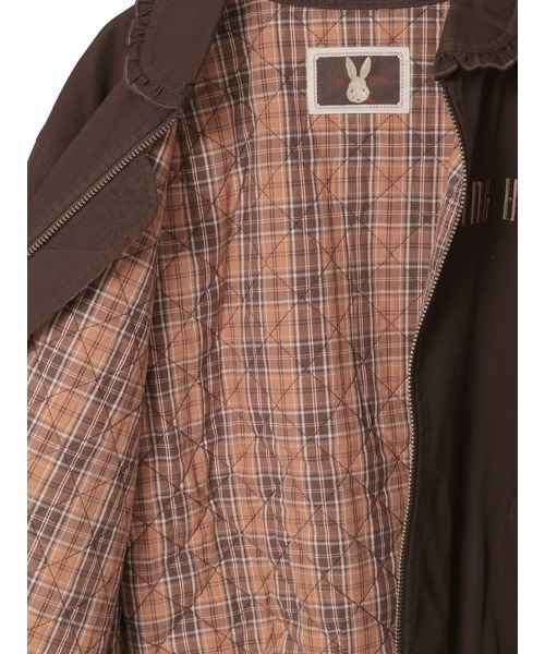 バラ園うさぎ刺繍ブルゾン（ブルゾン）｜PINK HOUSE（ピンクハウス）の