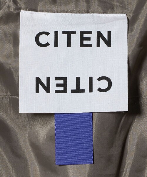 CITEN（シテン）の「＜CITEN＞ミニチェックジャケットブラウン（カバーオール・レディース・ブラウン系・S/M）」の11枚目の写真