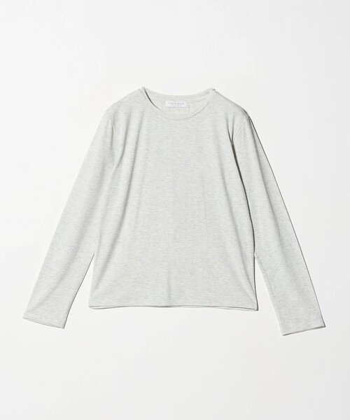 A DAY IN THE LIFE UNITED ARROWS（アデイインザライフユナイテッドアローズ）の「クリンクル ベロアキャミ＋Tシャツ ＜A DAY IN THE LIFE＞（Tシャツ/カットソー・レディース・オフホワイト/モカ/ダークグレー・FREE）」の21枚目の写真