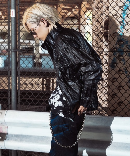 FUGA/フーガ』ファー付きライダースジャケット（ライダースジャケット