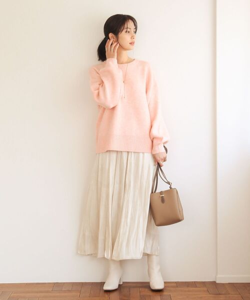 Green　Parks（グリーンパークス）の「RUPIS.ヒール金具ストレッチブーツ（ブーツ・レディース・ブラック/アイボリー・S/M/L）」の13枚目の写真