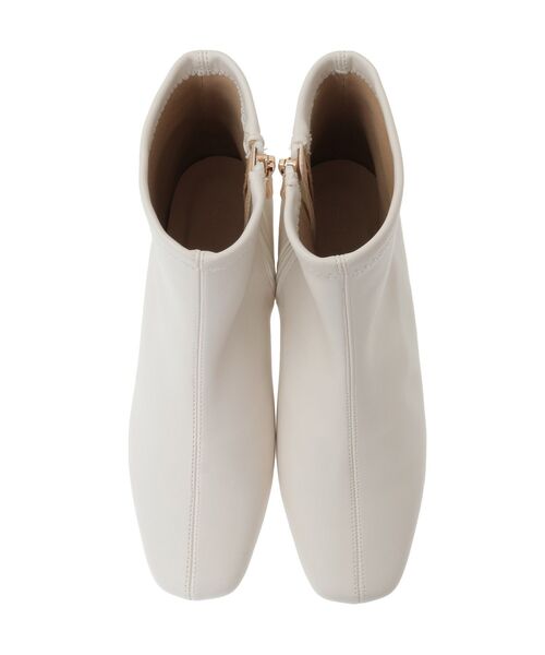 Green　Parks（グリーンパークス）の「RUPIS.ヒール金具ストレッチブーツ（ブーツ・レディース・ブラック/アイボリー・S/M/L）」の15枚目の写真