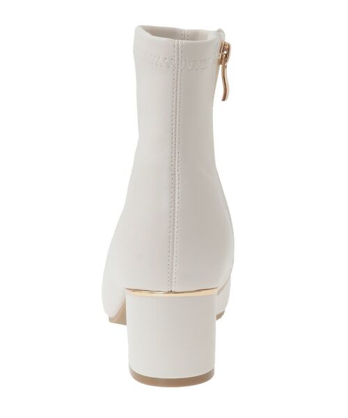 Green　Parks（グリーンパークス）の「RUPIS.ヒール金具ストレッチブーツ（ブーツ・レディース・ブラック/アイボリー・S/M/L）」の6枚目の写真