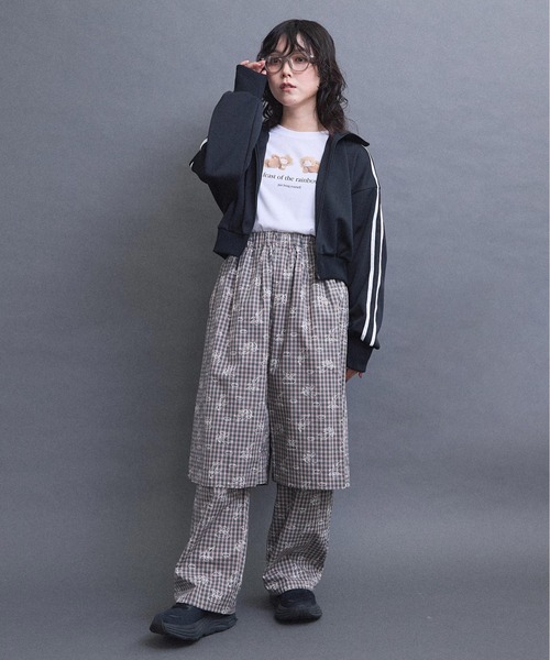 I am I in fact...（アイアムアイインファクト）の「Jersey short blouson（ジャージ・レディース・ネイビー/ブラック・FREE）」の16枚目の写真