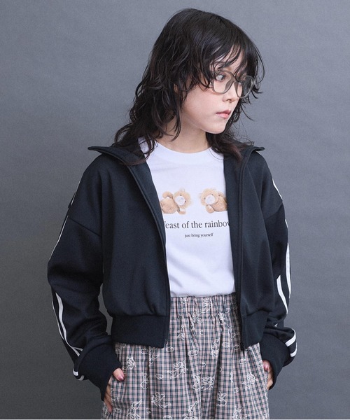 I am I in fact...（アイアムアイインファクト）の「Jersey short blouson（ジャージ・レディース・ネイビー/ブラック・FREE）」の11枚目の写真