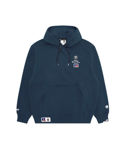 AAPE × RUSSELL ATHLETIC FW25 PULLOVER HOODIE | AAPE.JP