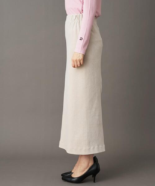 DRESSTERIOR(ドレステリア)の「コーデュロイジャージタイトスカート(スカート・レディース・ライトグレー/チャコールグレー・40/38/36/34)」の7枚目の写真