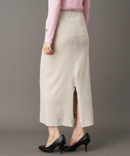 DRESSTERIOR(ドレステリア)の「コーデュロイジャージタイトスカート(スカート・レディース・ライトグレー/チャコールグレー・40/38/36/34)」の8枚目の写真
