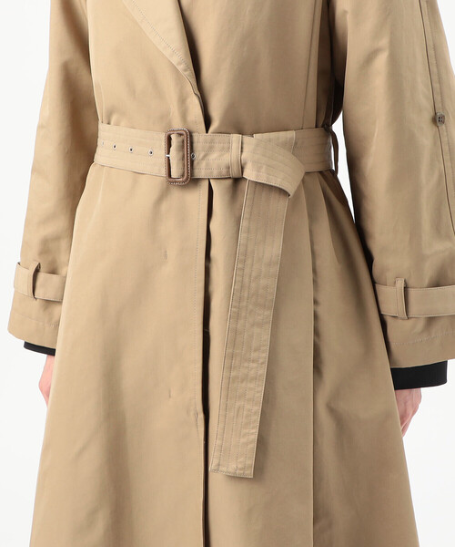 COMME CA（コムサ）の「綿ナイロンツイル コート（その他アウター・レディース・ブラック/ベージュ・9号）」の19枚目の写真