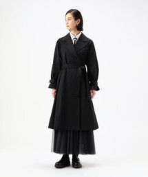 COMME CA | 綿ナイロンツイル コート(その他アウター)