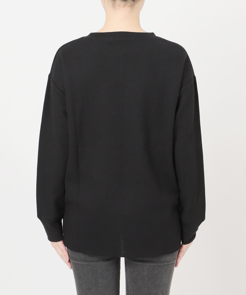 JOURNAL STANDARD relume ワッフルロンＴセット 追加6》TCワッフルオーバーサイズロングスリーブTシャツ（Tシャツ