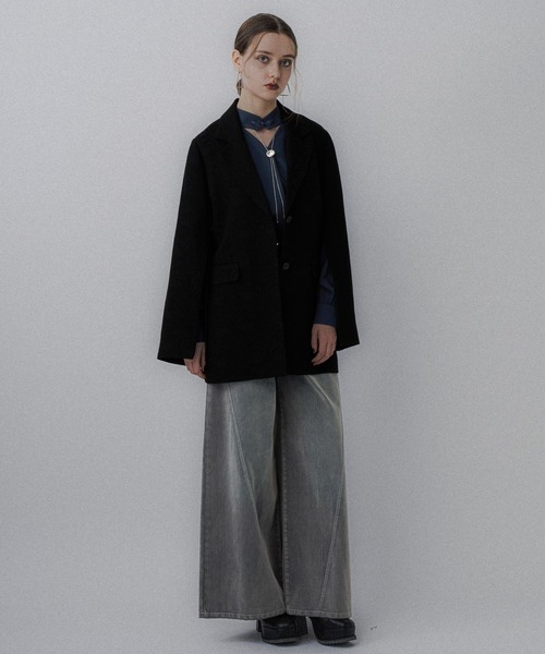 HARE（ハレ）の「2WAYチャイナブラウス(HARE)（シャツ/ブラウス・レディース・ブルー/グリーン/ブラック・FREE）」の9枚目の写真