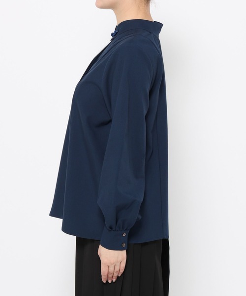 HARE（ハレ）の「2WAYチャイナブラウス(HARE)（シャツ/ブラウス・レディース・ブルー/グリーン/ブラック・FREE）」の17枚目の写真